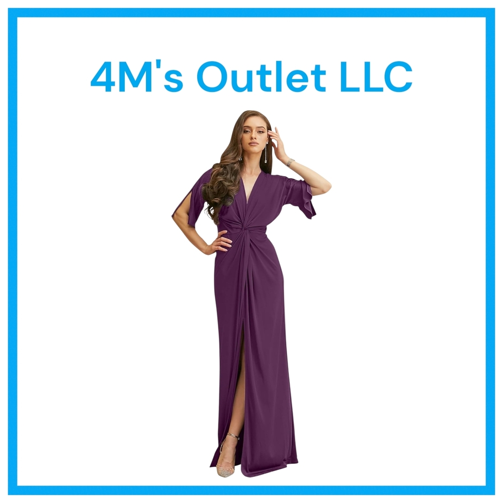 Elegant Purple Maxi Dress